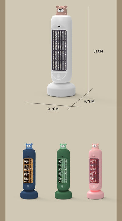 Portable Outdoor Style New Spray USB Charging Mini Fan