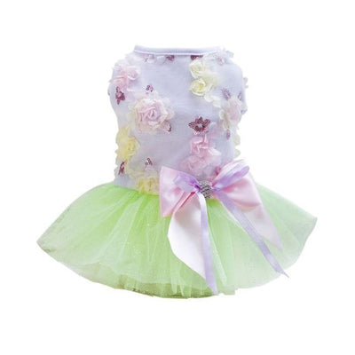 Skirt PrincessDress Mesh Thin Summer Dog Clothes