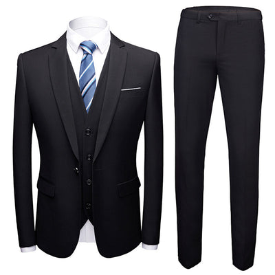 Men's Business Suit Set - Perfect for Weddings & Formal Events