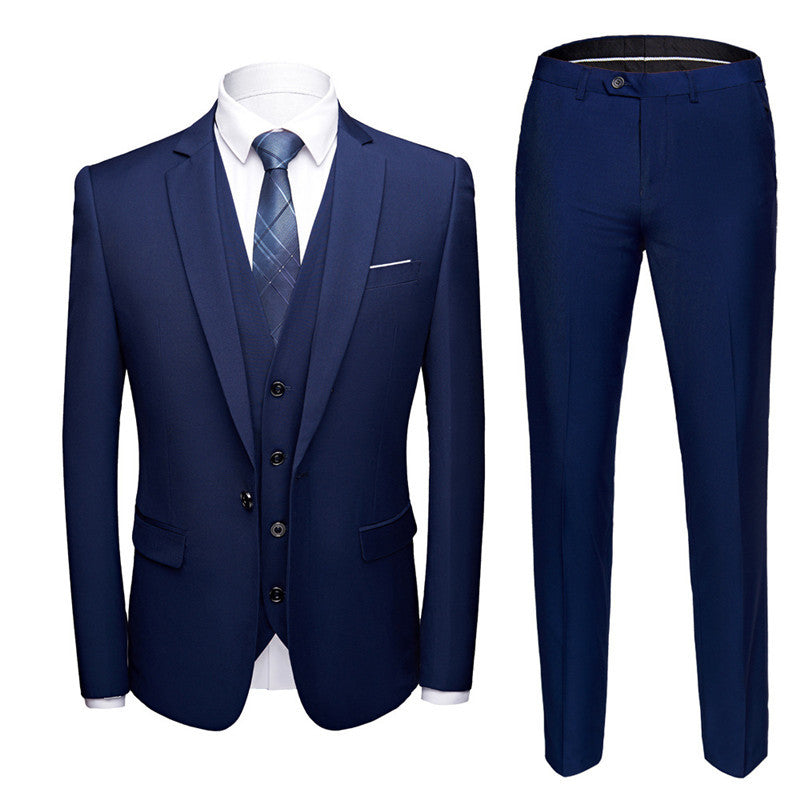 Men's Business Suit Set - Perfect for Weddings & Formal Events