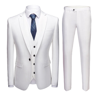 Men's Business Suit Set - Perfect for Weddings & Formal Events