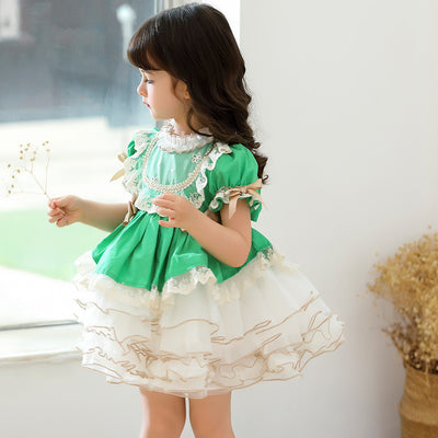 Spanish Princess Dress - Retro European Lolita Style for Girls