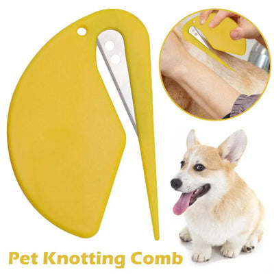 Pet Knotting Comb - Painless and Effective Grooming Tool