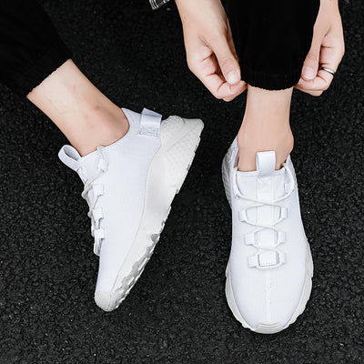 Summer new casual flying woven sneakers