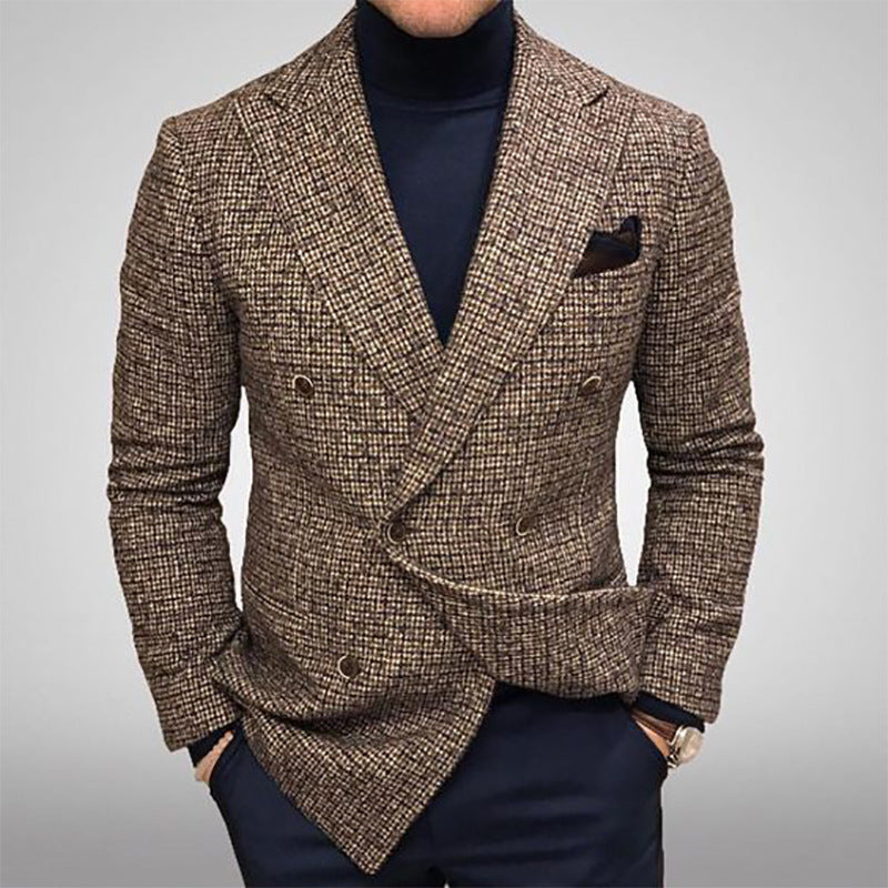 Men's Casual Gentleman Suit Jacket - Stylish & Comfortable