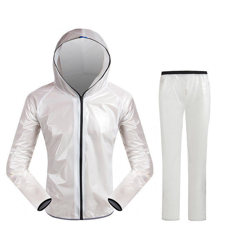 Waterproof Riding Reflective Adult Raincoat Suit