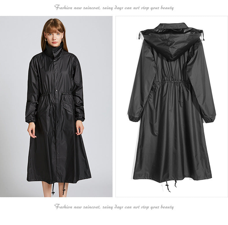 Rainproof Long Plus-sized Waterproof Raincoat