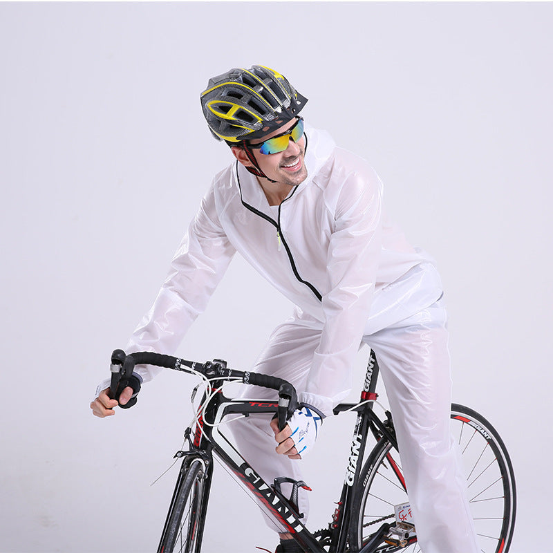 Waterproof Riding Reflective Adult Raincoat Suit