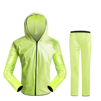 Waterproof Riding Reflective Adult Raincoat Suit