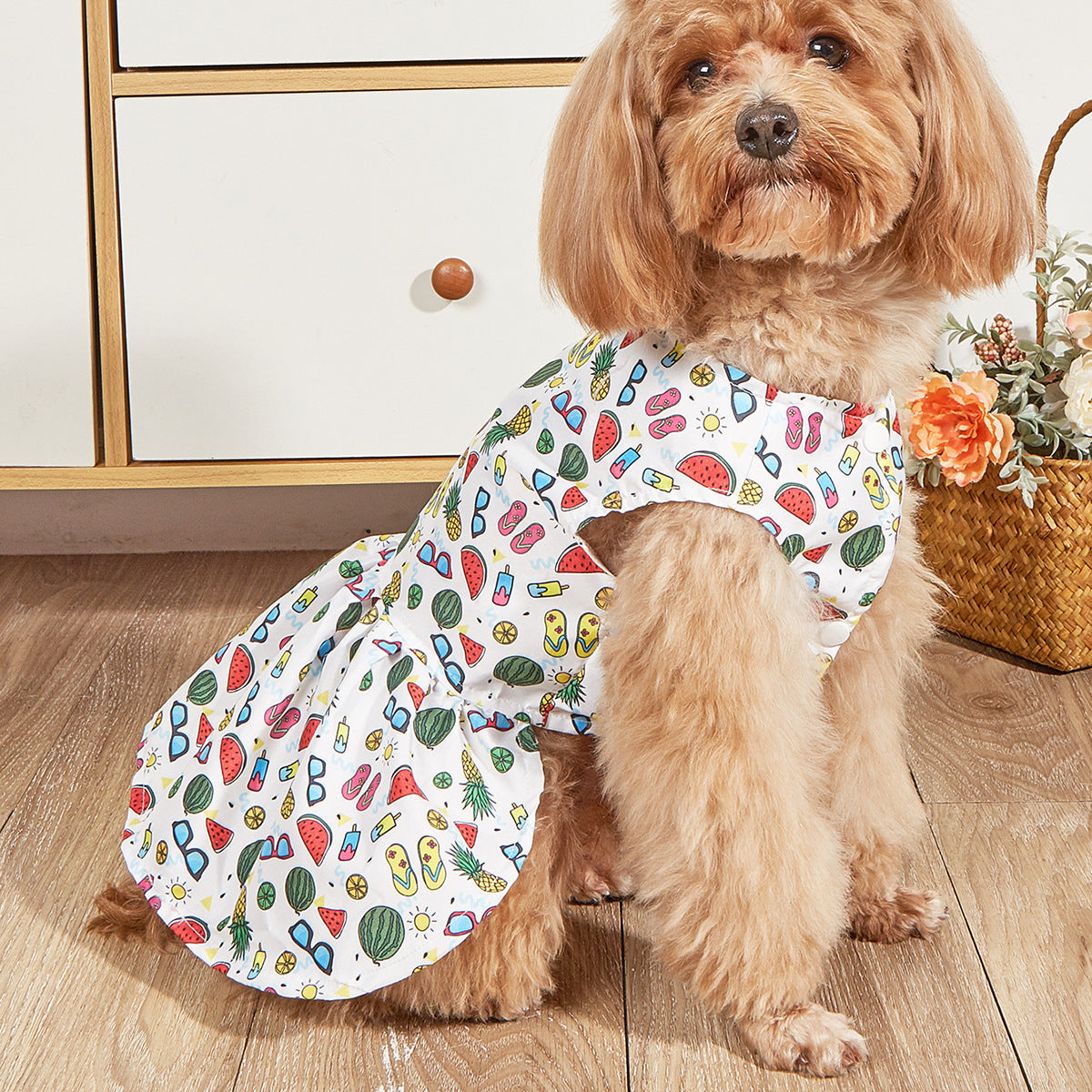 Cute Breathable Pet Dog Princess Skirt