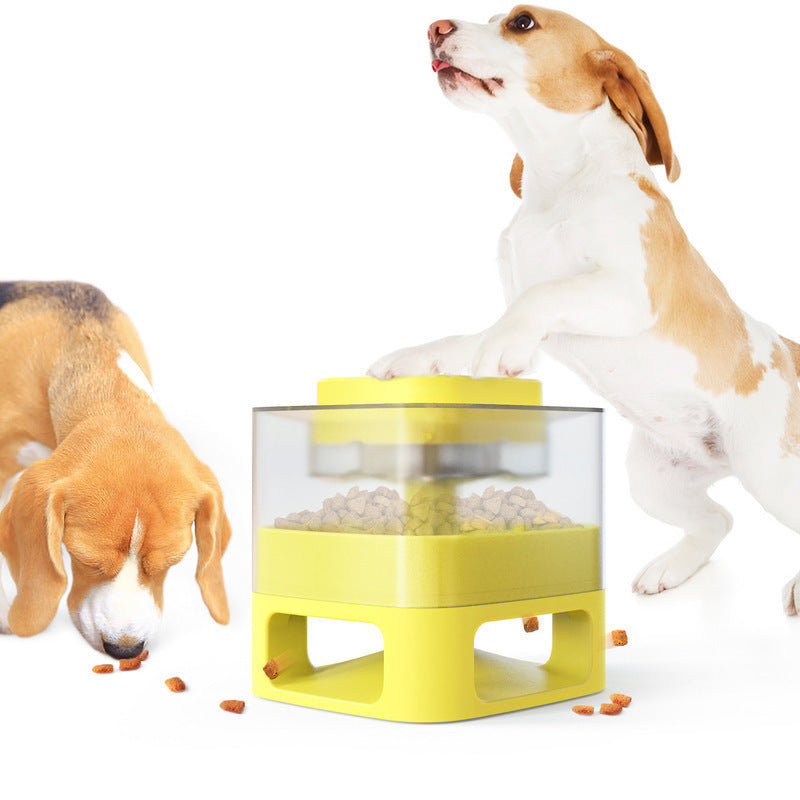 New Pet Toy - Slow Food Catapult for Interactive Play