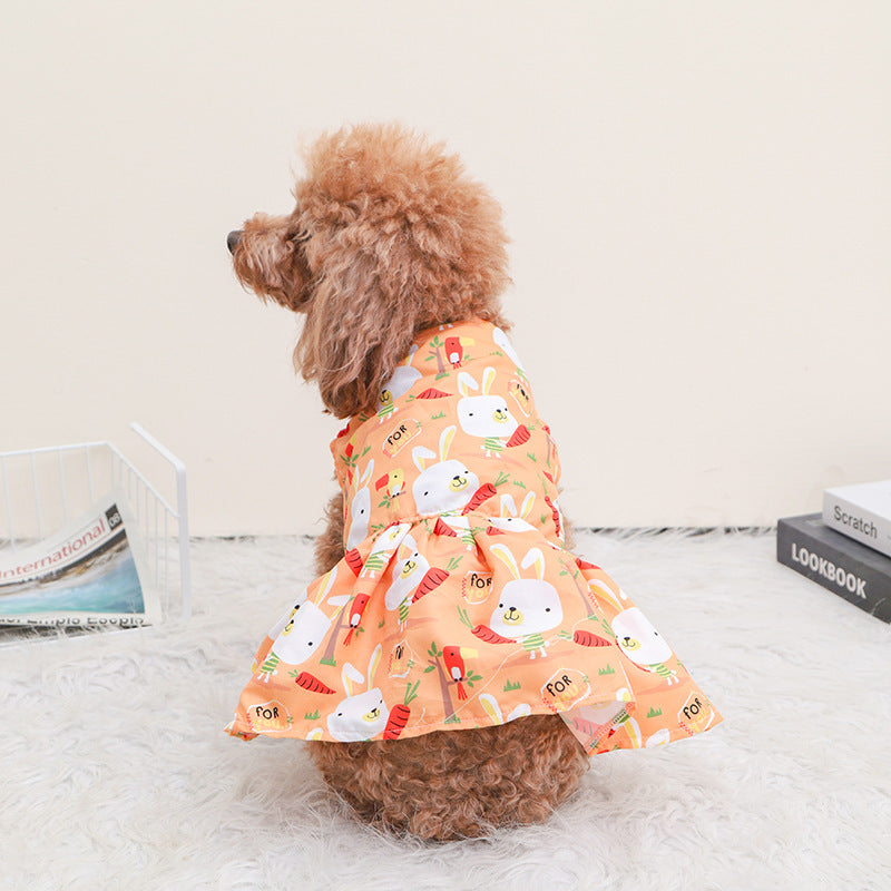 Cute Breathable Pet Dog Princess Skirt