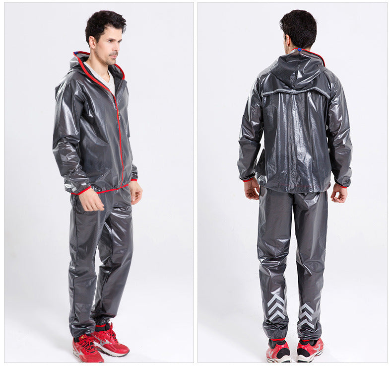 Waterproof Riding Reflective Adult Raincoat Suit